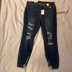 Judy Blue Distressed Skinny Jean